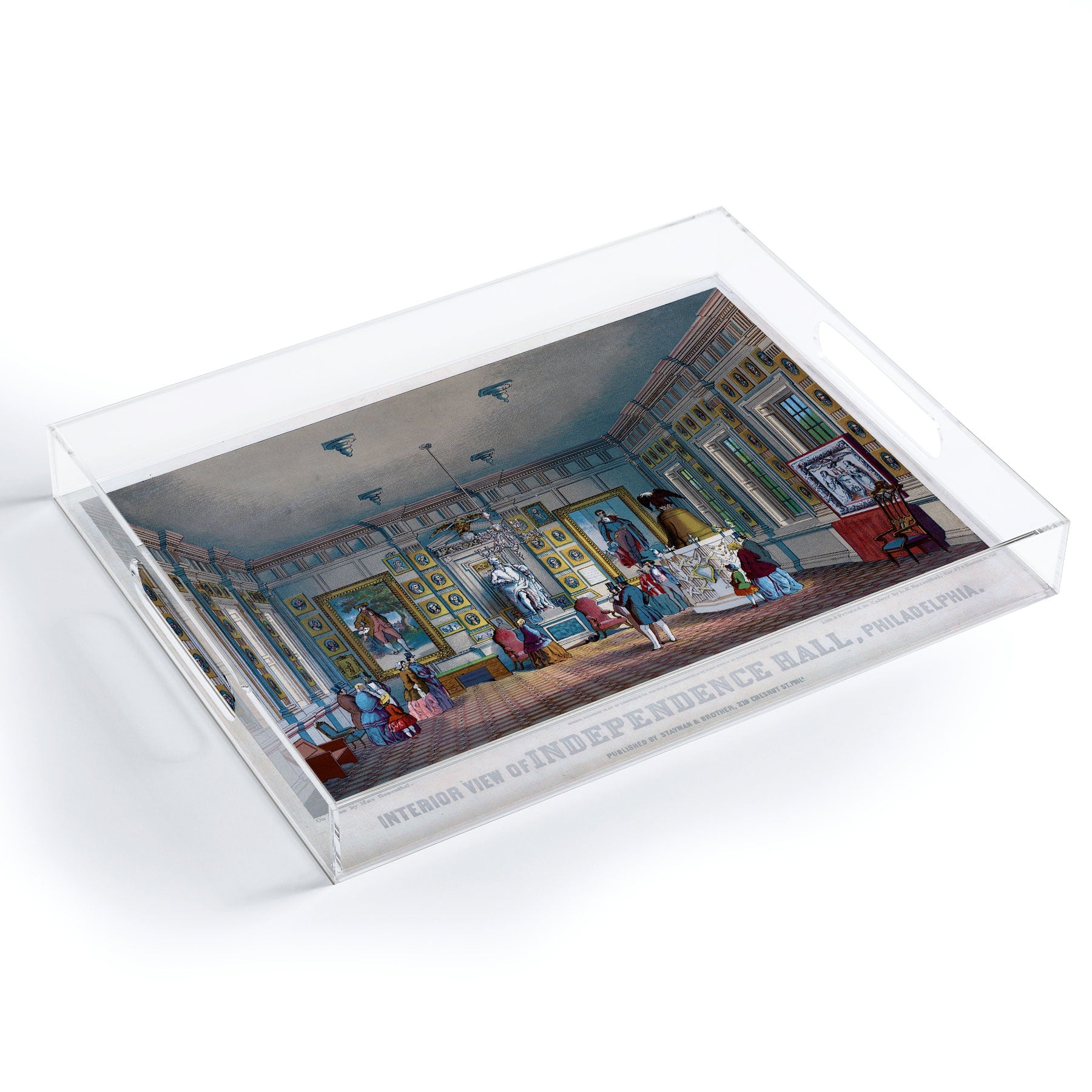 DENY Designs Independence Hall Acrylic Tray