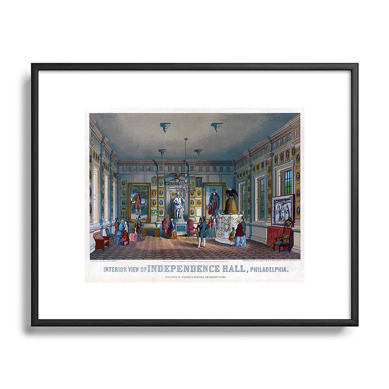 DENY Designs Independence Hall Metal Framed Art Print