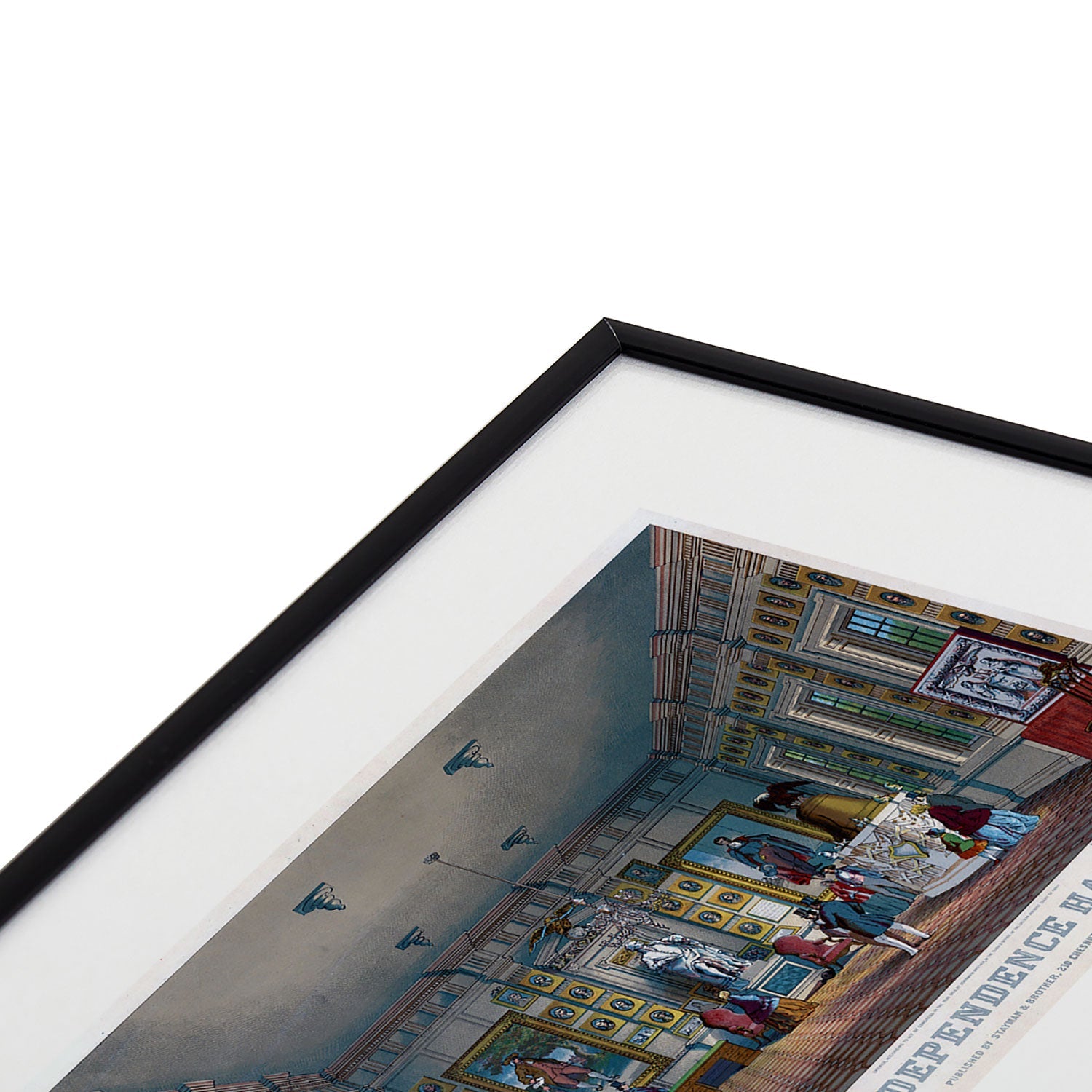 DENY Designs Independence Hall Metal Framed Art Print