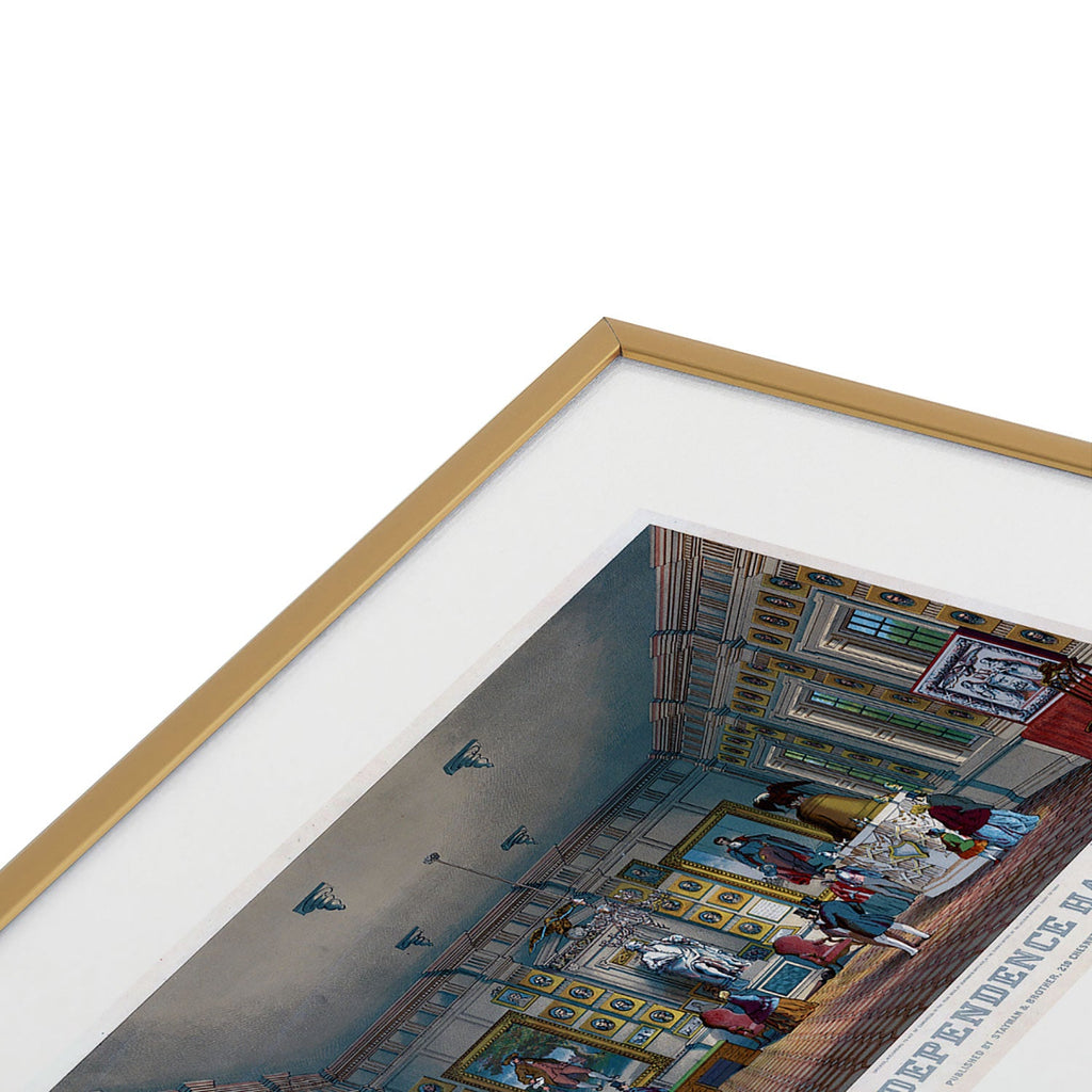 DENY Designs Independence Hall Metal Framed Art Print