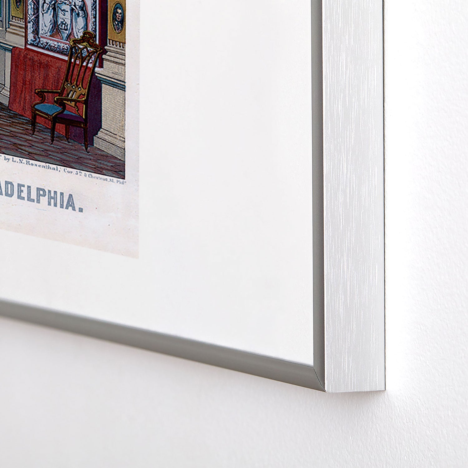 DENY Designs Independence Hall Metal Framed Art Print