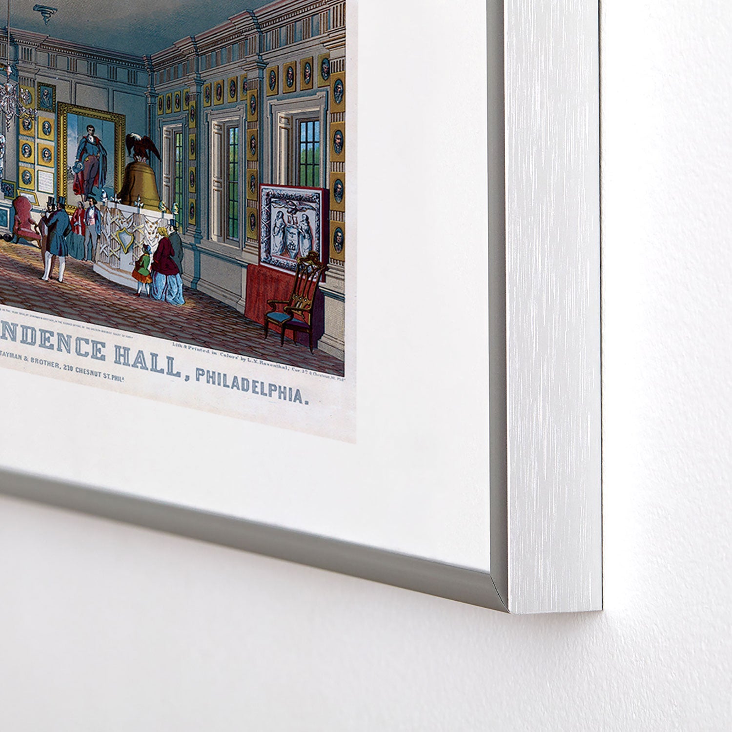 DENY Designs Independence Hall Metal Framed Art Print