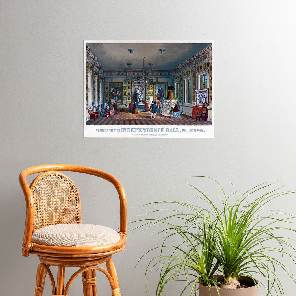 DENY Designs Independence Hall Poster
