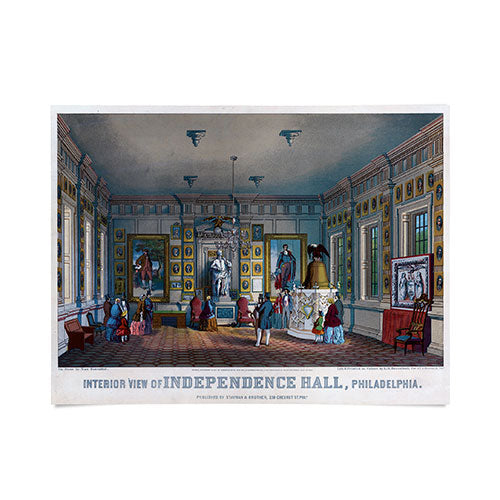 DENY Designs Independence Hall Poster