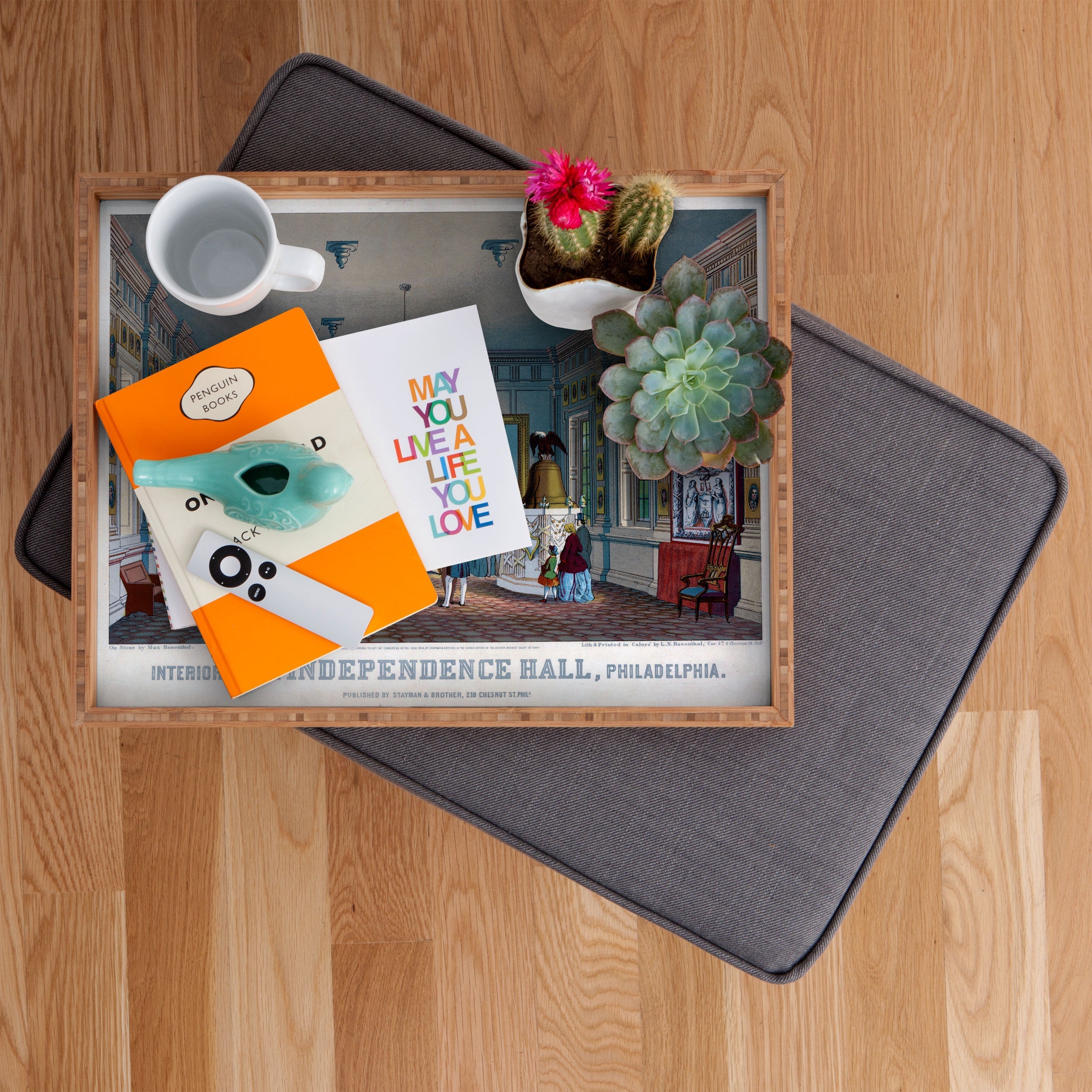 DENY Designs Independence Hall Rectangular Tray