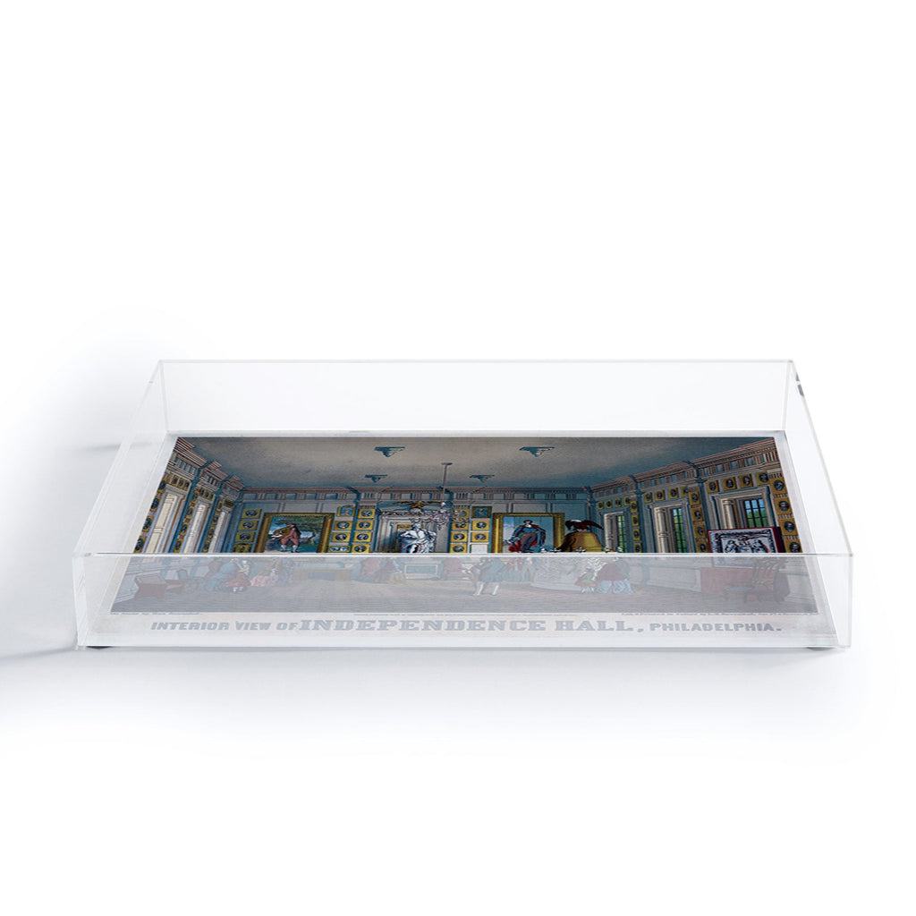 DENY Designs Independence Hall Acrylic Tray