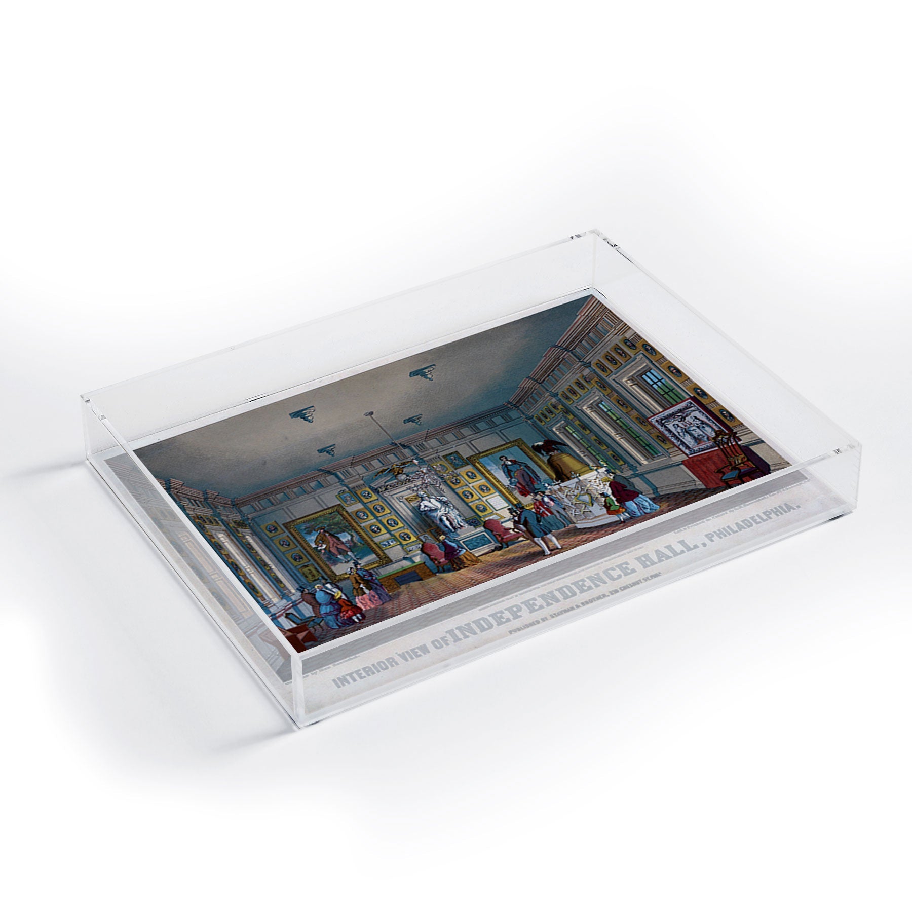 DENY Designs Independence Hall Acrylic Tray