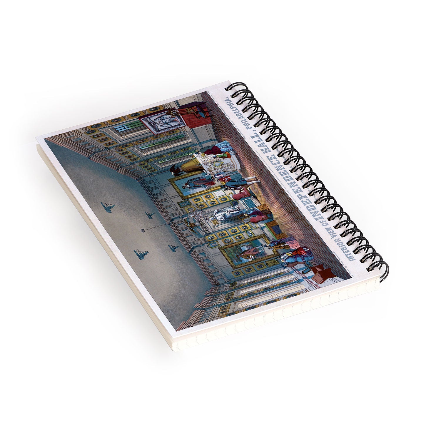 DENY Designs Independence Hall Spiral Notebook