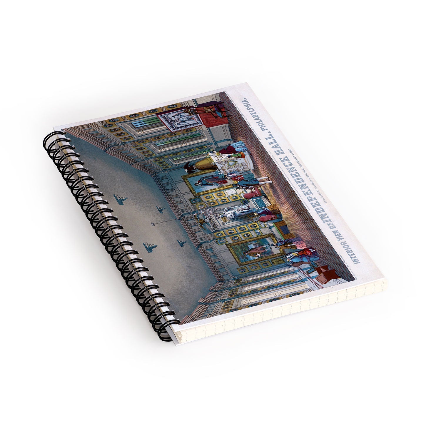 DENY Designs Independence Hall Spiral Notebook