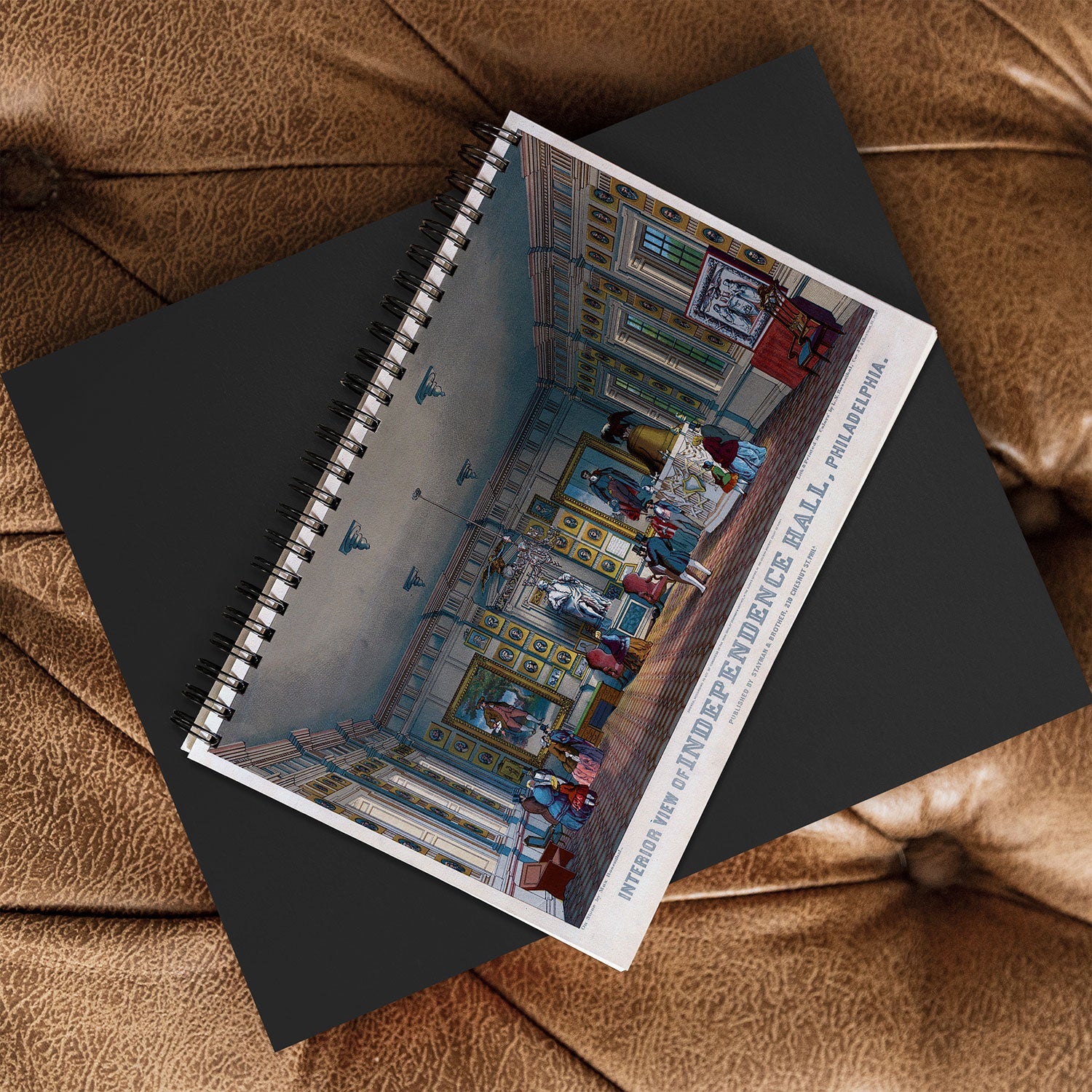 DENY Designs Independence Hall Spiral Notebook