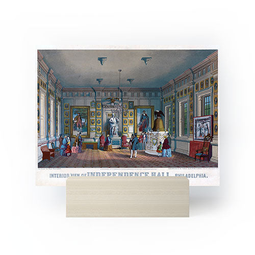 DENY Designs Independence Hall Mini Art Print