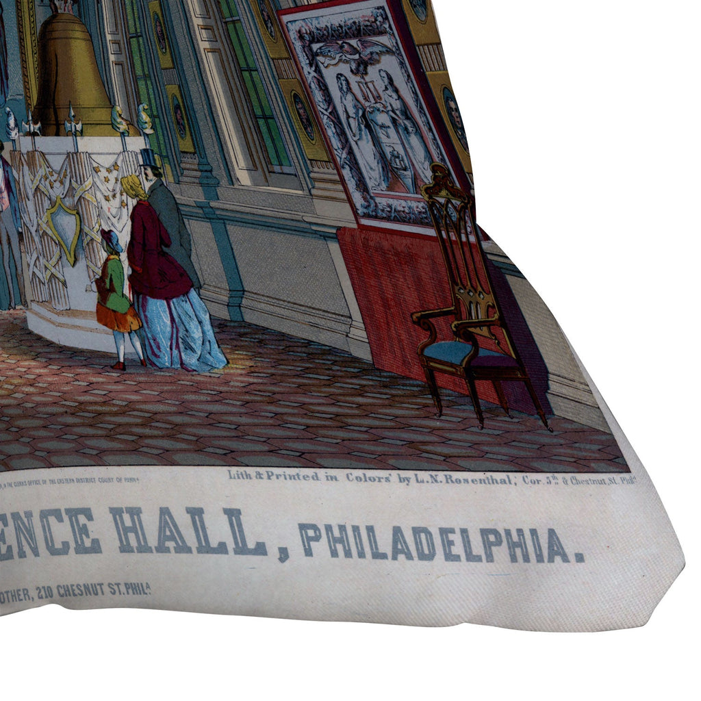 DENY Designs Independence Hall Outdoor Throw Pillow