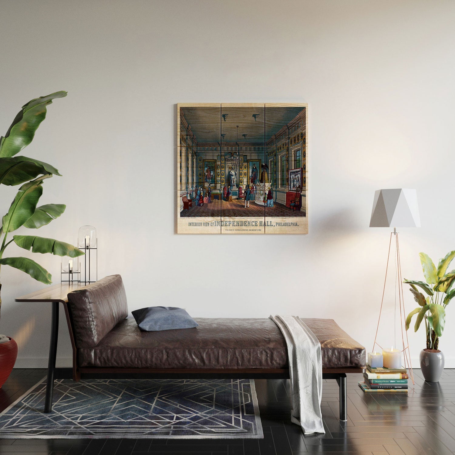 DENY Designs Independence Hall Wood Wall Mural