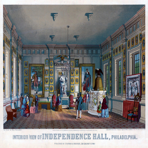 DENY Designs Independence Hall Shower Curtain