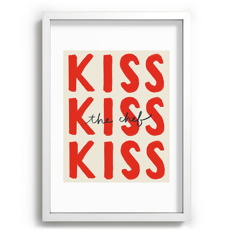 DENY Designs Kiss The Chef Recessed Framing Rectangle
