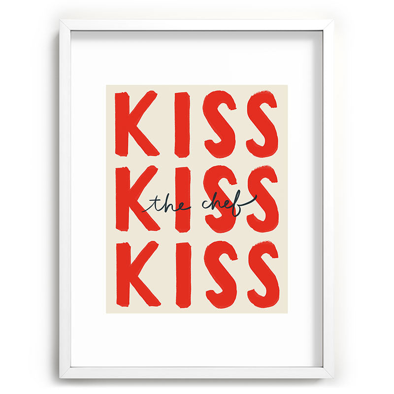 DENY Designs Kiss The Chef Recessed Framing Rectangle