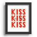 DENY Designs Kiss The Chef Recessed Framing Rectangle