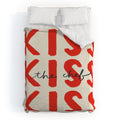 DENY Designs Kiss The Chef Duvet Cover