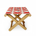 DENY Designs Kiss The Chef Folding Stool