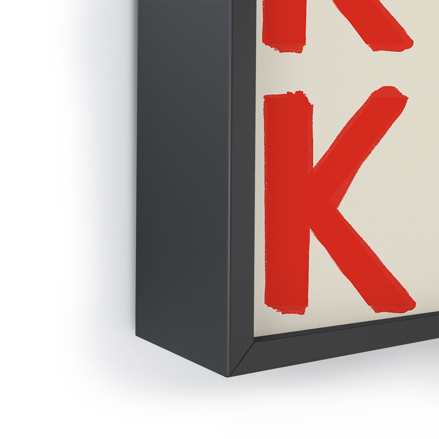 DENY Designs Kiss The Chef Framed Mini Art Print