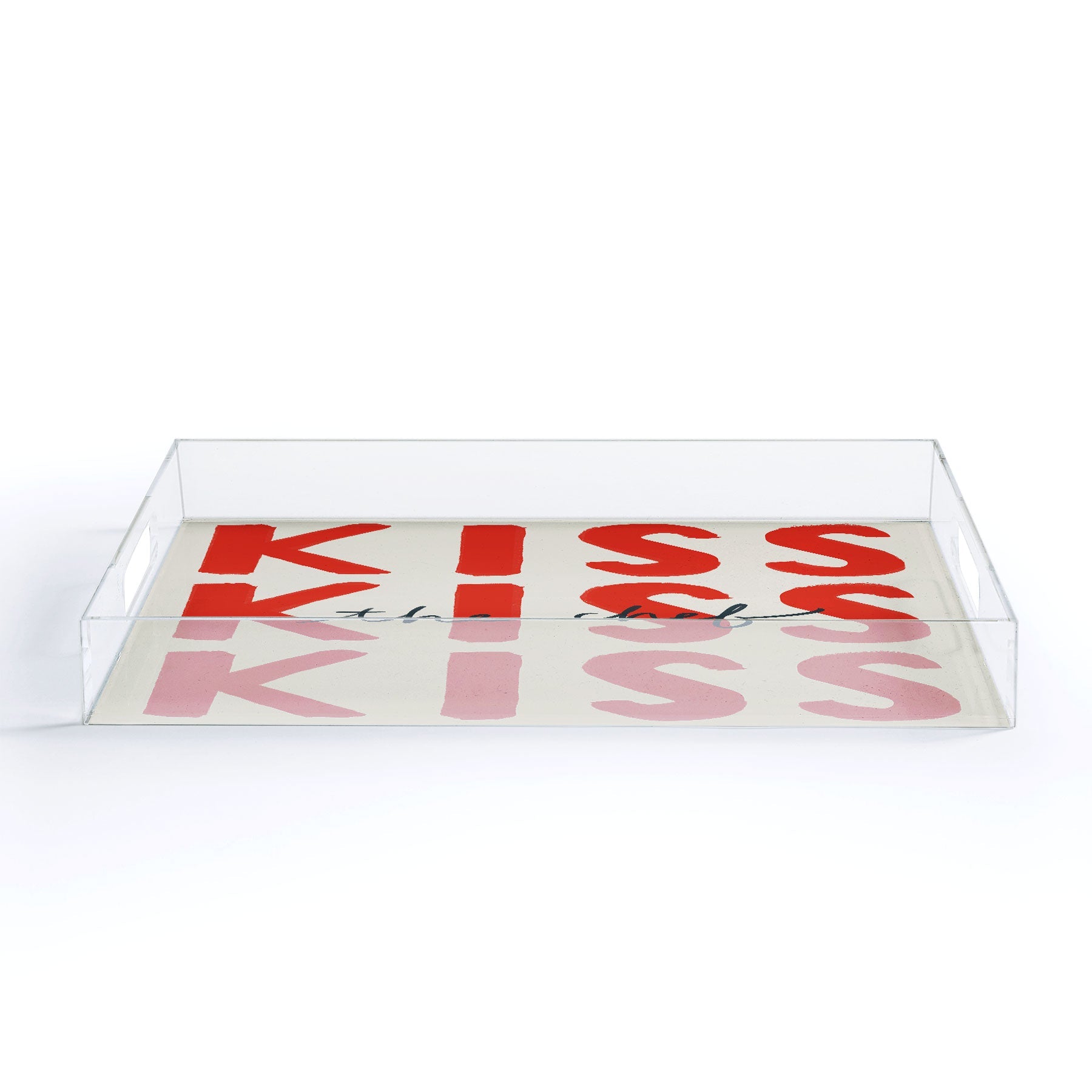 DENY Designs Kiss The Chef Acrylic Tray