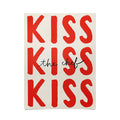 DENY Designs Kiss The Chef Poster