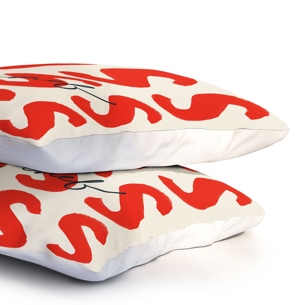 DENY Designs Kiss The Chef Pillow Shams