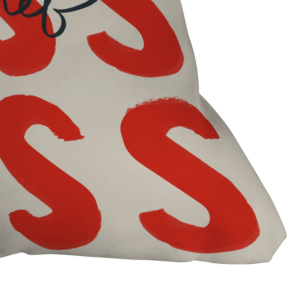 DENY Designs Kiss The Chef Outdoor Throw Pillow