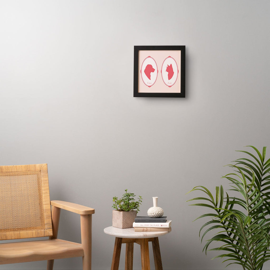 DENY Designs kit cameo Framed Wall Art