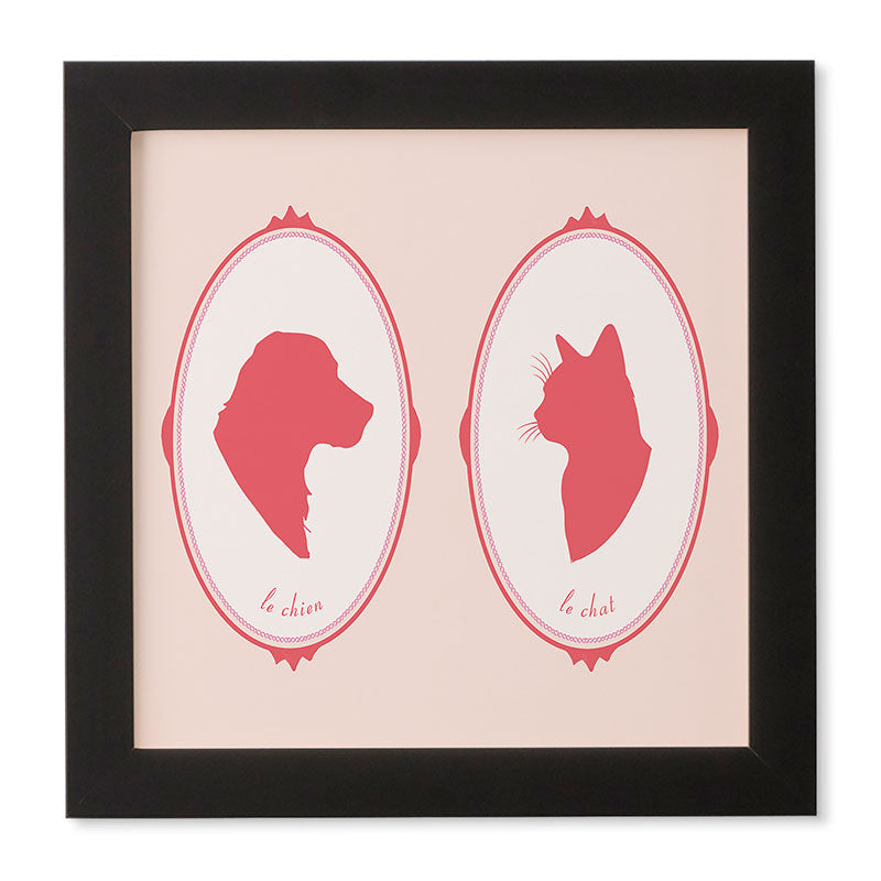 DENY Designs kit cameo Framed Wall Art