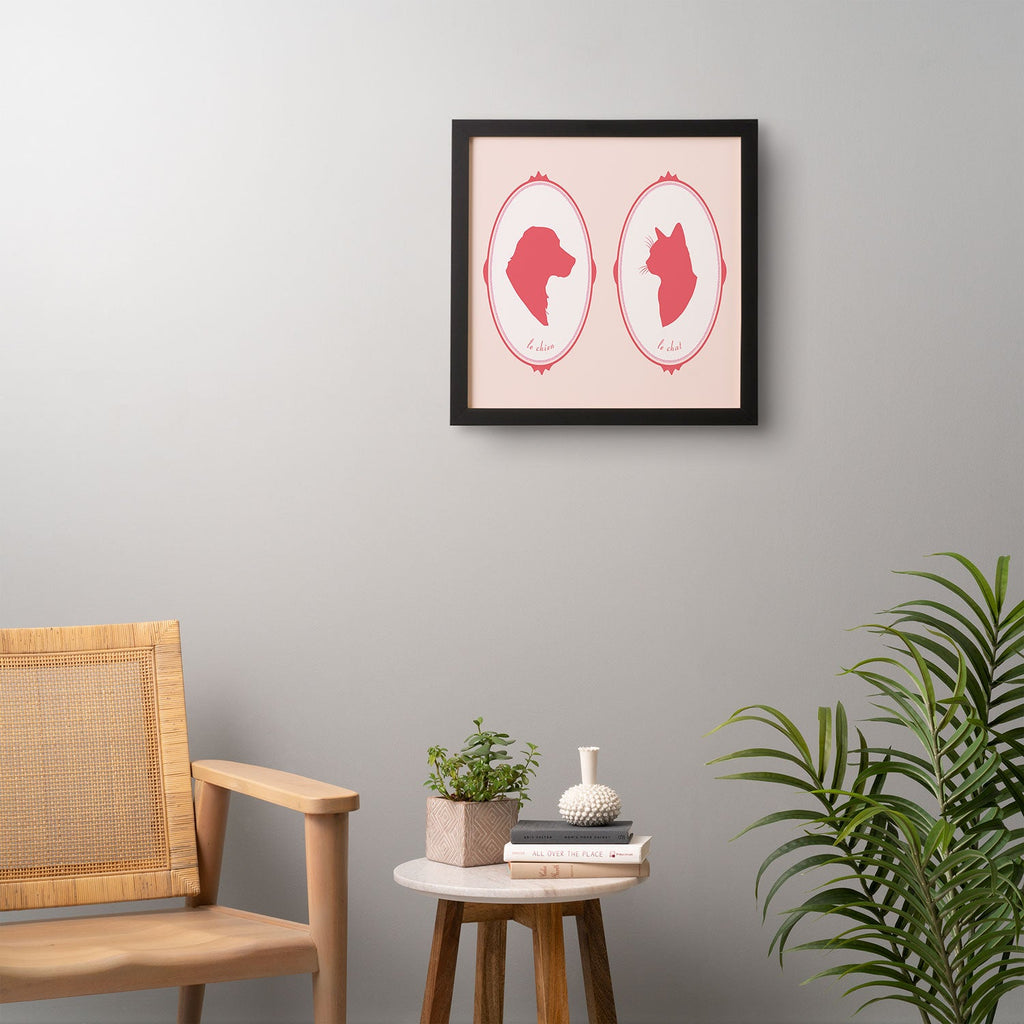DENY Designs kit cameo Framed Wall Art