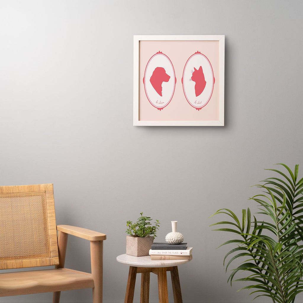 DENY Designs kit cameo Framed Wall Art