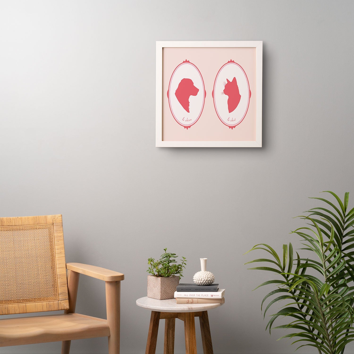 DENY Designs kit cameo Framed Wall Art