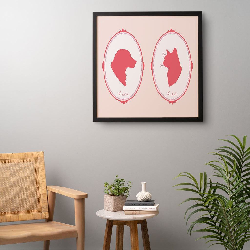 DENY Designs kit cameo Framed Wall Art