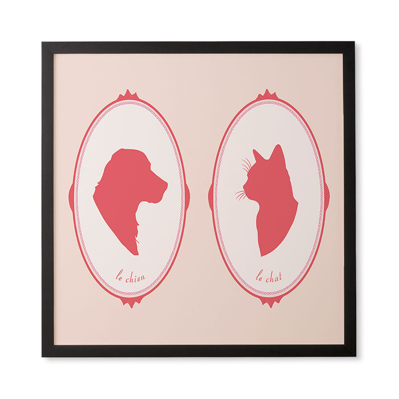 DENY Designs kit cameo Framed Wall Art
