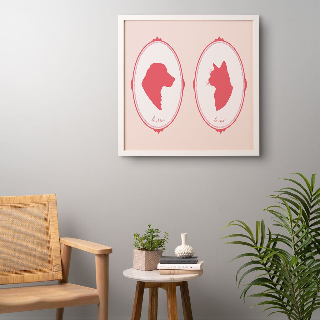 DENY Designs kit cameo Framed Wall Art