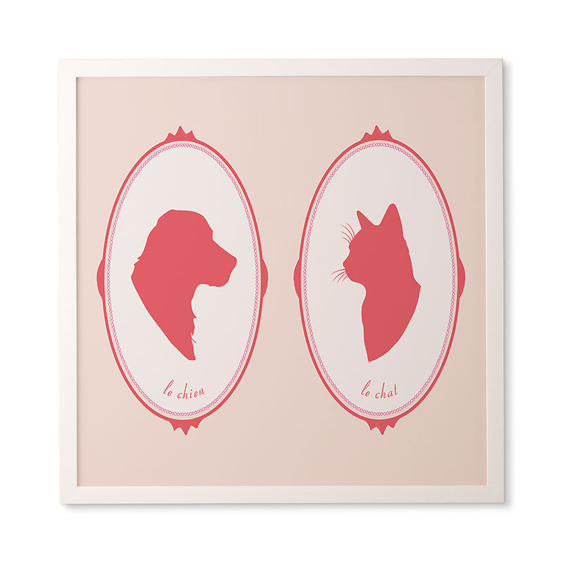 DENY Designs kit cameo Framed Wall Art