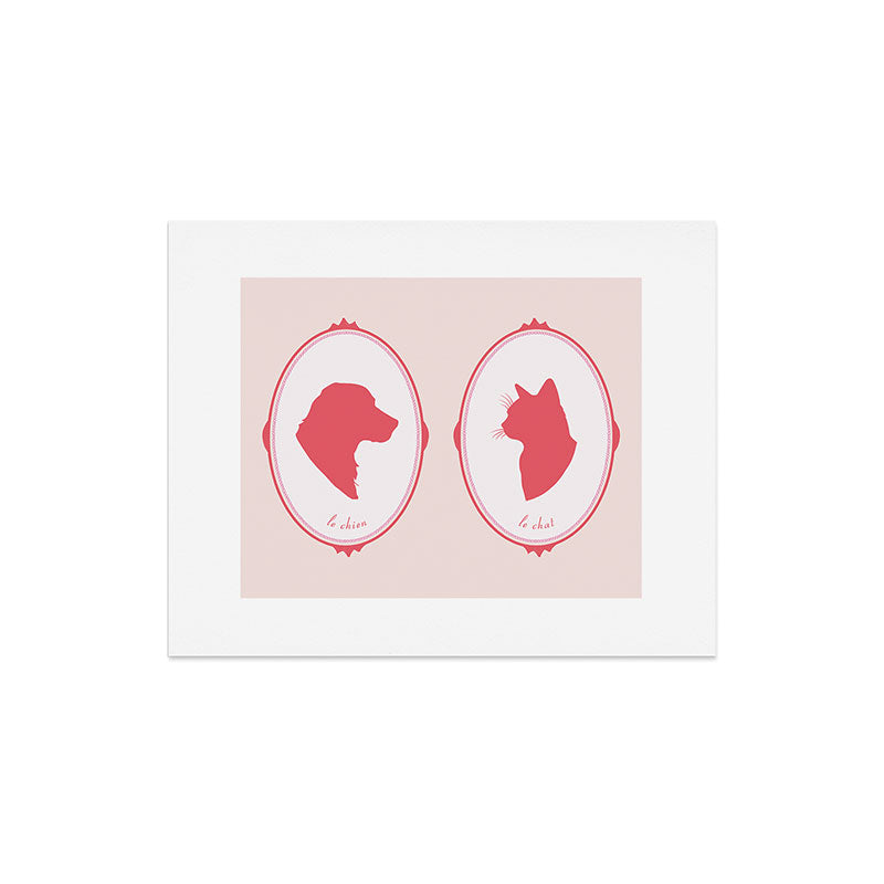 DENY Designs kit cameo Art Print