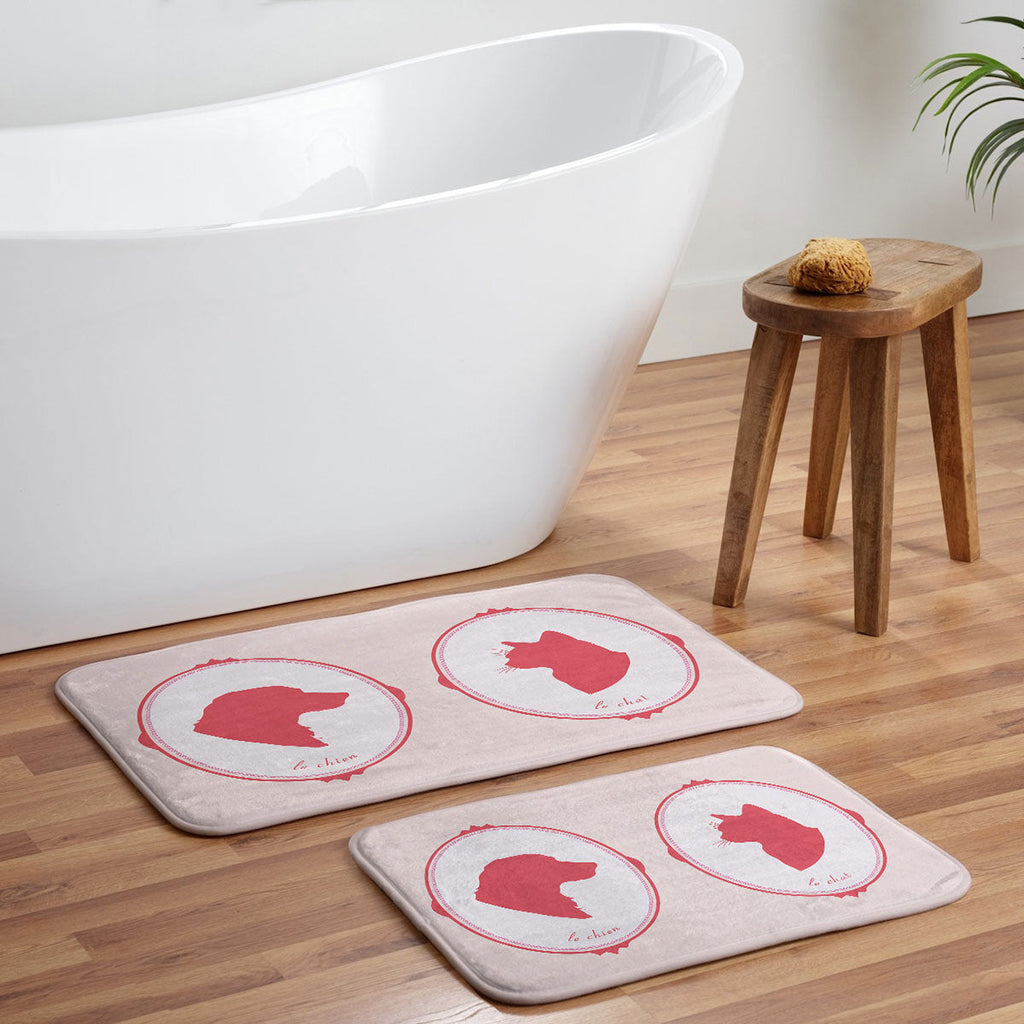 DENY Designs kit cameo Memory Foam Bath Mat