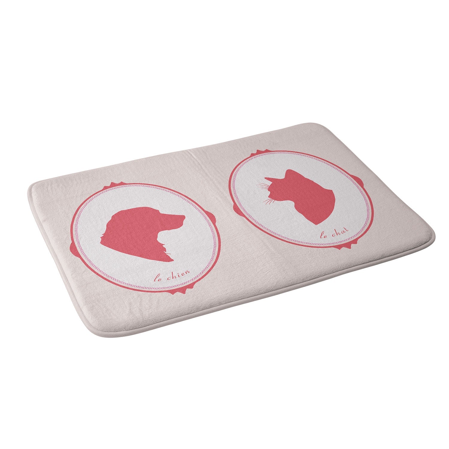 DENY Designs kit cameo Memory Foam Bath Mat