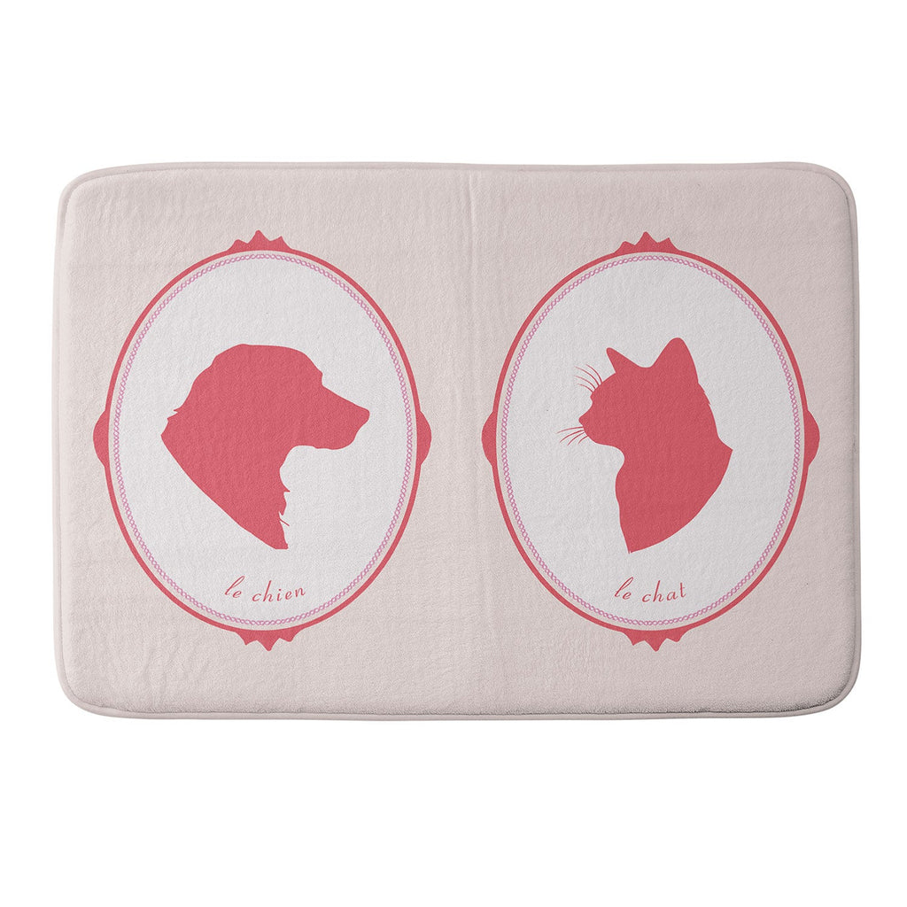 DENY Designs kit cameo Memory Foam Bath Mat