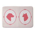 DENY Designs kit cameo Memory Foam Bath Mat