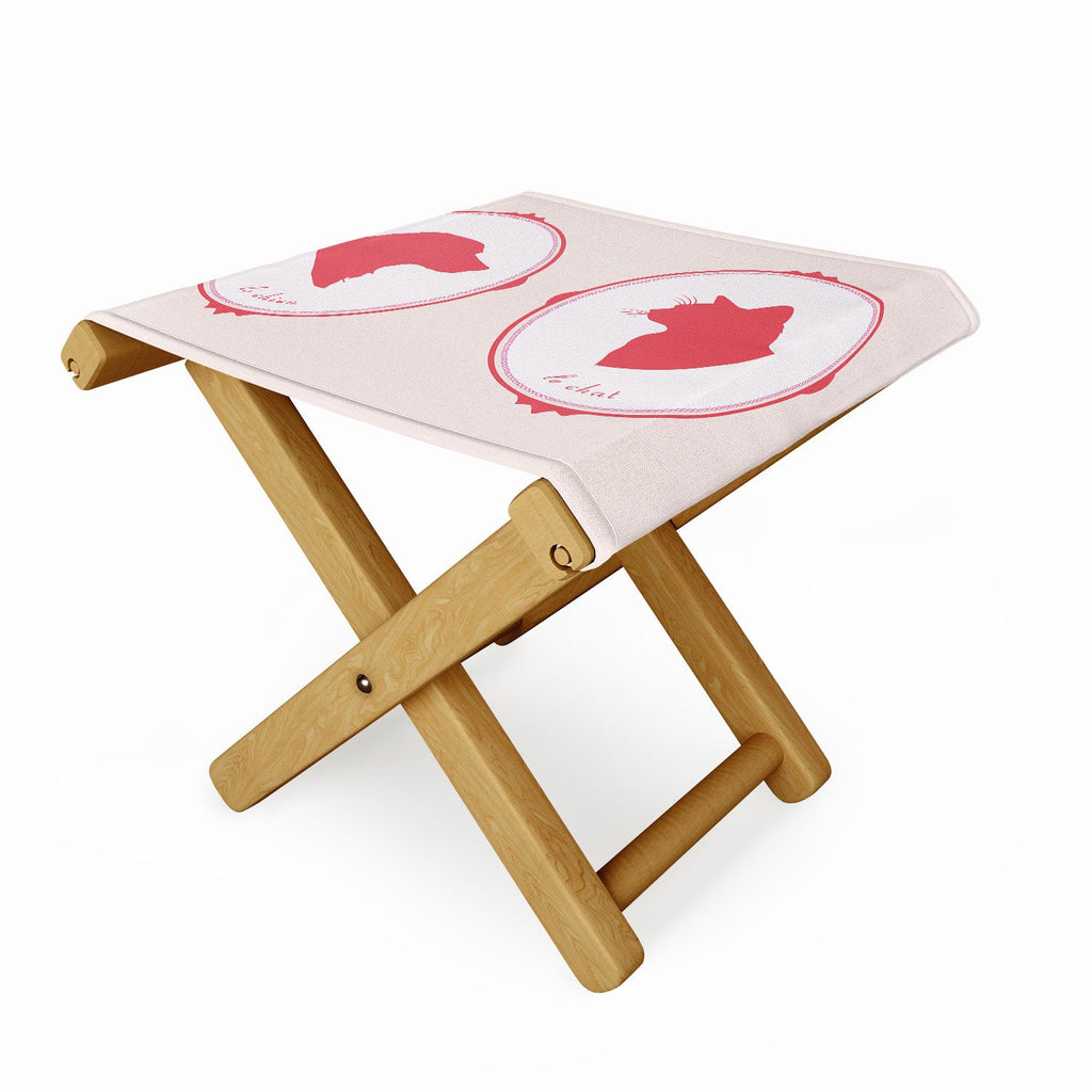 DENY Designs kit cameo Folding Stool