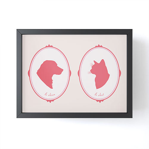DENY Designs kit cameo Framed Mini Art Print