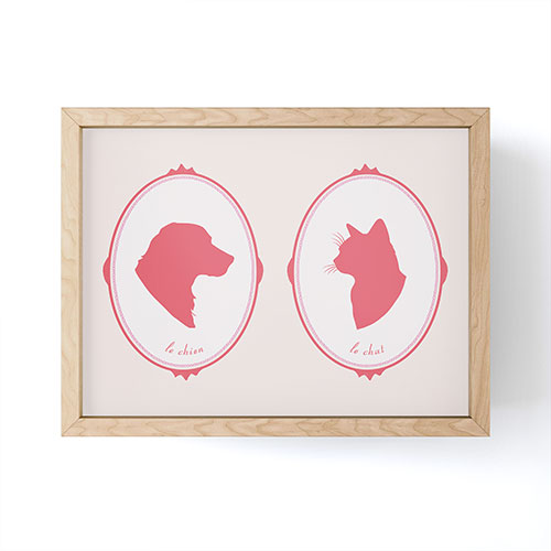 DENY Designs kit cameo Framed Mini Art Print