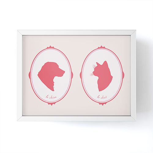 DENY Designs kit cameo Framed Mini Art Print