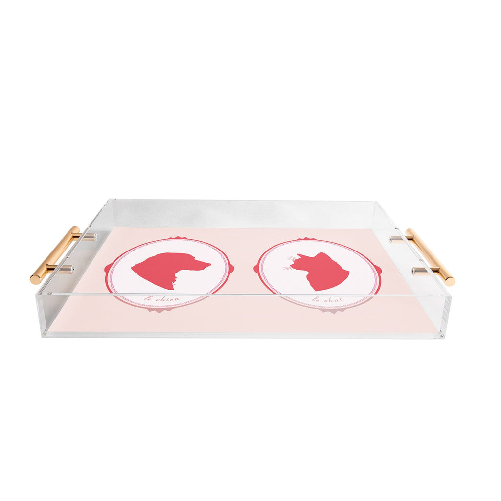 DENY Designs kit cameo Acrylic Tray