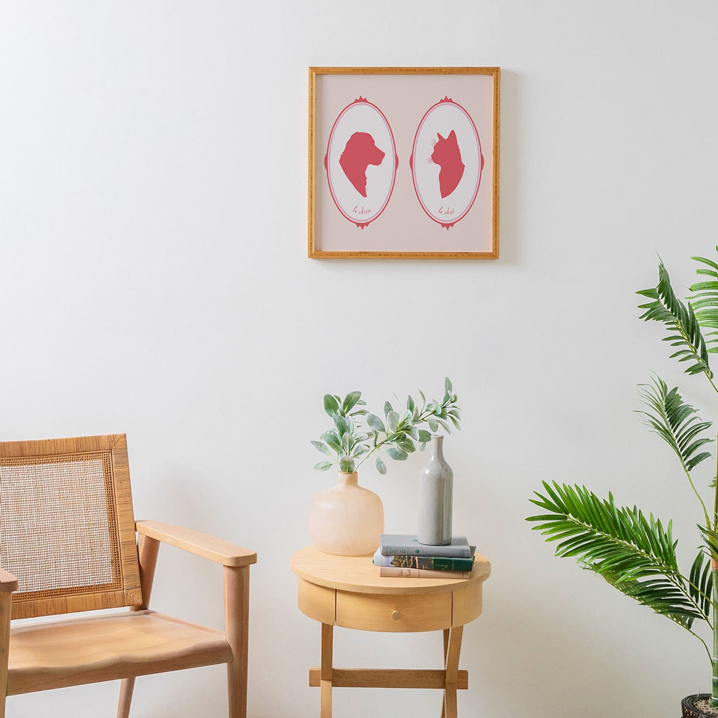 DENY Designs kit cameo Framed Wall Art