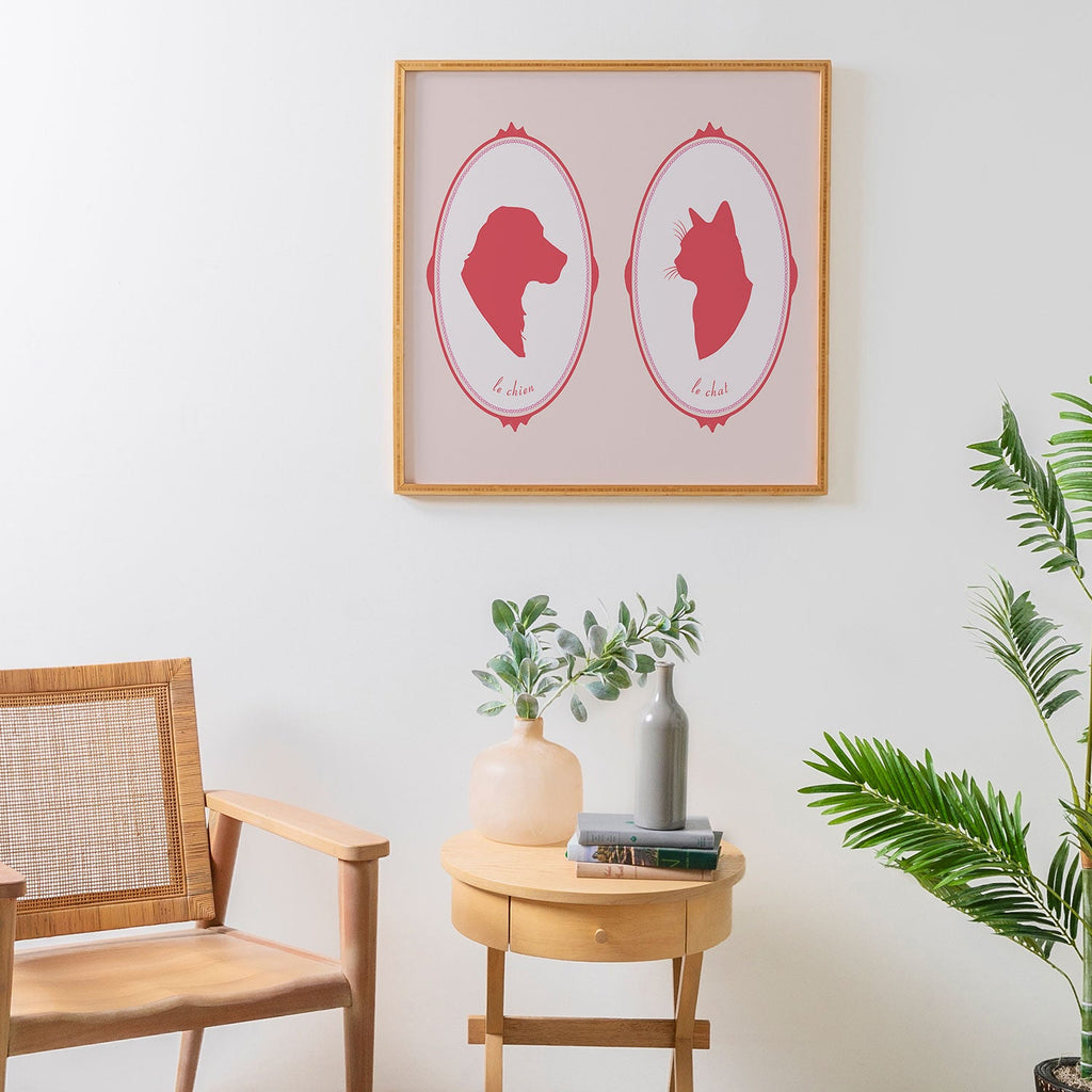 DENY Designs kit cameo Framed Wall Art