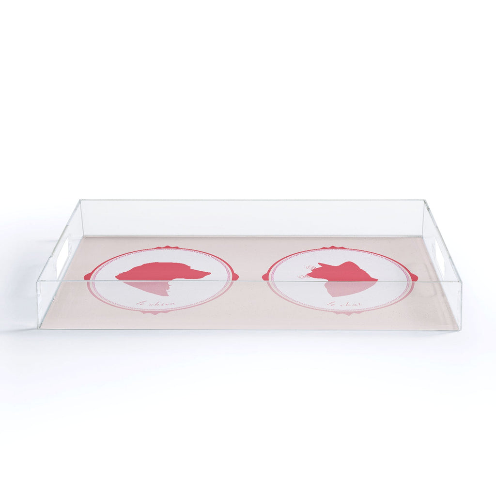 DENY Designs kit cameo Acrylic Tray